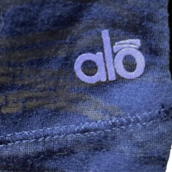 Alo Yoga XL Purple Burnout Racerback Tank Top - Picture 4 of 7